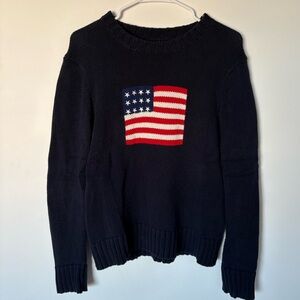 American Flag Sweater